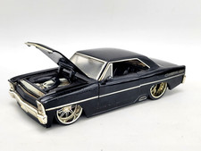 Usado, *RARO** JADA Big Time Muscle 1967 Chevy Nova SS 1:24 DIECAST MODELO 90342 PRETO comprar usado  Enviando para Brazil