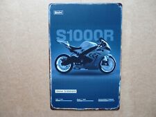 Bmw s1000 blechschild gebraucht kaufen  Leverkusen