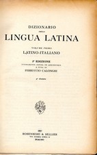 Vocabolario georges calonghi usato  Torino