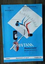 Brochure pantam contacter usato  Spedire a Italy