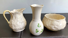 Trio belleek porcelain for sale  YORK