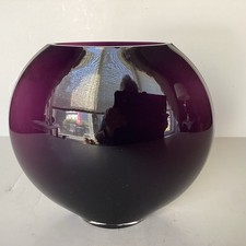 Glass vase amethyst for sale  Allendale