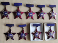 Romanian award badges for sale  LONDON