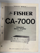 Fisher servic manual gebraucht kaufen  Schwäbisch Hall