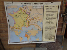 Carte scolaire affiche d'occasion  La Côte-Saint-André