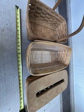 3 set basket longaberger for sale 3 set basket longaberger for sale Columbus