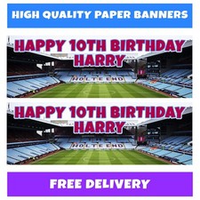 Aston villa personalised for sale  MIDDLESBROUGH