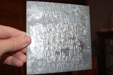 Placa de metal antiga Craine Silo Co. Norwich NY etiqueta fazenda Pat. 1917 comprar usado  Enviando para Brazil