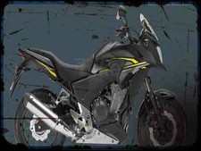 Metal sign motorbike for sale  UK