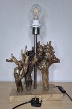 Driftwood table lamp for sale  ABERDARE