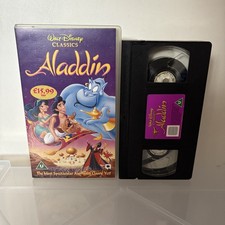 Aladdin vhs video for sale Aladdin vhs video for sale  LONDON