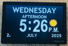alarm calendar clock for sale alarm calendar clock for sale Ellicott City