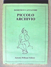 Domenico cantatore piccolo usato  Torino