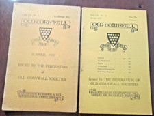 Old cornwall magazines for sale  TORQUAY