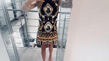 Minikleid barockstil schwarz gebraucht kaufen  Altlußheim