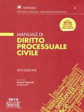 Manuale diritto processuale usato  Italia