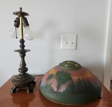 Pairpoint reverse painted for sale  North Truro