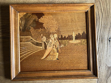 Ancien panneaux marqueterie d'occasion  France