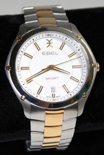 Relógio esportivo EBEL aço inoxidável 18K 09.1.15.2058 quartzo masculino 41mm comprar usado  Enviando para Brazil