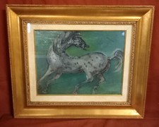 Olio tela cavallo usato  Vicoforte