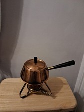 Brass copper fondue for sale  PULBOROUGH