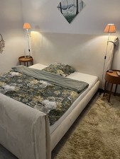 Doppelbett 180x200 beige gebraucht kaufen  Mosbach