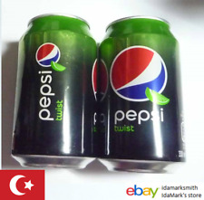 Lata de cola vazia PEPSI TWIST LIME TURQUIA 330ml refrigerante asiático Pepsico Collect 2019 TR, usado comprar usado  Enviando para Brazil