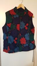 Womans floral waistcoat for sale  Shipping to Ireland