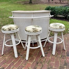 4 stool bar wicker for sale 4 stool bar wicker for sale Lynchburg