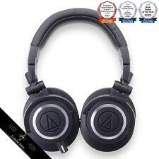 Fones de ouvido supra-auriculares dobráveis Audio-Technica ATH-M50x preto JP usado comprar usado  Enviando para Brazil