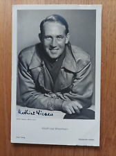 Riginal autogrammkarte mathias gebraucht kaufen  Braunschweig