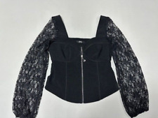 Jacke bluse schwarz gebraucht kaufen  Neuss