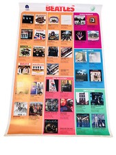 The Beatles Apple Capital LP CASSETE 8 FAIXAS discografia pôster promocional 1975 ORIGEM comprar usado  Enviando para Brazil