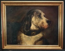 dog oil paintings for sale  NUNEATON