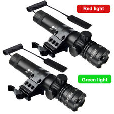 Mira laser ponto vermelho/verde de caça feixe de luz com montagem em trilho de 11 mm ou 20 mm comprar usado  Enviando para Brazil