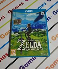 NINTENDO WII U THE LEGEND OF ZELDA BREATH OF THE WILD PAL ITALIANO COMPLETO . comprar usado  Enviando para Brazil