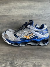 Tênis de corrida Mizuno Wave Prophecy 1 cinza e azul masculino tamanho 14 8KN-11625 comprar usado  Enviando para Brazil