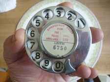 telephone parts dial for sale  BODMIN