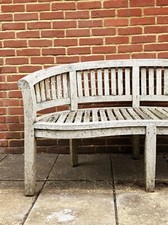 Silvered weathered teak for sale  FARNHAM
