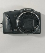 Usado, Câmera Digital Canon PowerShot SX150 IS 14.1MP Preta com Estojo TESTADO comprar usado  Enviando para Brazil