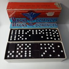 2X Dominó Magna Vintage No.225 Eagle Duplo Seis Conjuntos 28 Peças Milton Bradly comprar usado  Enviando para Brazil