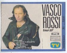 Biglietto ticket vasco usato  Settimo Torinese