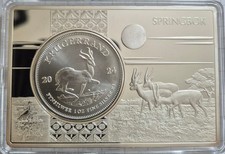 Krügerrand springbock silberm gebraucht kaufen  Neumünster
