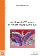 Annales capes interne d'occasion  France