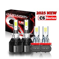 Kit combo de lâmpadas de neblina para Honda Fit 2008-2020 4 peças farol LED alto/baixo + comprar usado  Enviando para Brazil