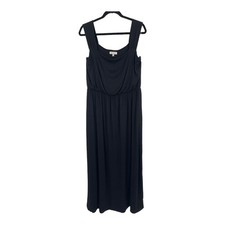 Vestido Mila Mae sem mangas malha elástica preto tamanho X-Grande GG comprar usado  Enviando para Brazil