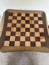 Handmade wooden chess for sale  HAVANT