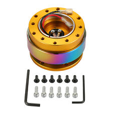 Volante de carro Neo Gold liberação rápida 6 furos adaptador HUB kit Snap Off Boss comprar usado  Enviando para Brazil
