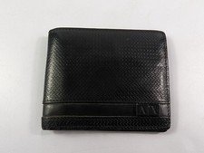 Armani black leather for sale  LIVERPOOL