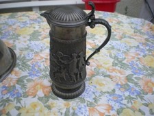 Chope pichet étain d'occasion  Sedan
